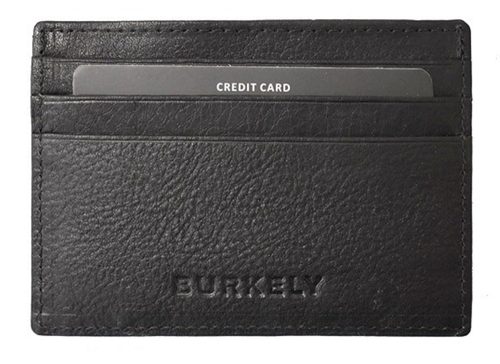  Hnedý kožený držiak na karty Burkely Soft Skylar s RFID ochranou