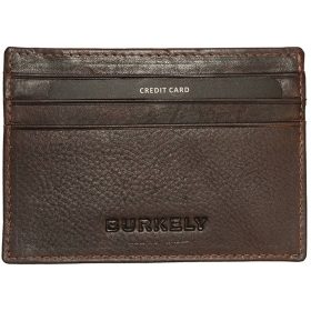    Hnedý kožený držiak na karty Burkely Soft Skylar s RFID ochranou