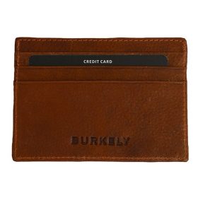    Hnedý kožený držiak na karty Burkely Soft Skylar s RFID ochranou