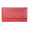  022820 003 Dámska kožená peňaženka Riccardo Ferducci červená