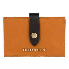    Dámske kožené puzdro na karty Burkely Craft Caily koňakovej farby s RFID ochranou