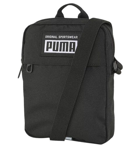  Čierna bočná kabelka Puma Academy, crossbody kabelka