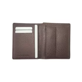    Dámska hnedá kožená peňaženka Riccardo Ferducci RFID, 11,8 x 10 cm