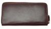 Dámska hnedá kožená peňaženka Riccardo Ferducci 19 × 10 cm