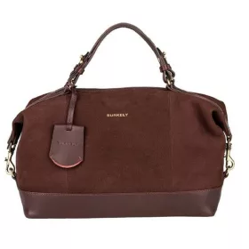  Veľká dámska kožená kabelka Burkely Soul Sky Red