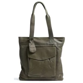  Dámska kožená taška cez rameno Burkely Jackie Tote