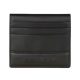 Čierny kožený držiak na karty Burkely Suburb Seth s RFID ochranou