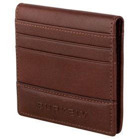    Čierny kožený držiak na karty Burkely Suburb Seth s RFID ochranou