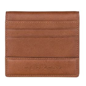    Čierny kožený držiak na karty Burkely Suburb Seth s RFID ochranou