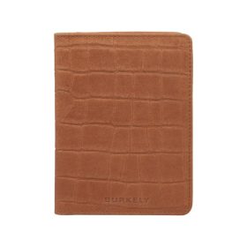    Kožený držiak na pas z koňaku Burkely ICON IVY, 14,5 × 11 cm