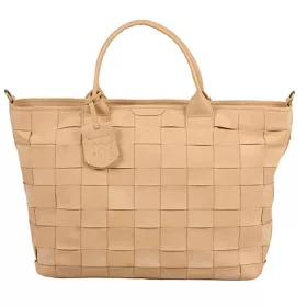    Burkely Soft Skylar hnedá dámska kožená taška cez rameno, taška na notebook 15,6"