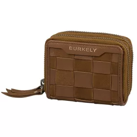    Burkely Just Jolie dámska koňaková kožená peňaženka 12 x 9 cm