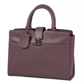    Burkely Soft Skylar malá hnedá kožená kabelka, taška cez rameno