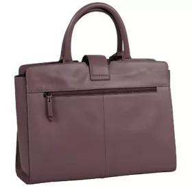    Burkely Soft Skylar malá hnedá kožená kabelka, taška cez rameno