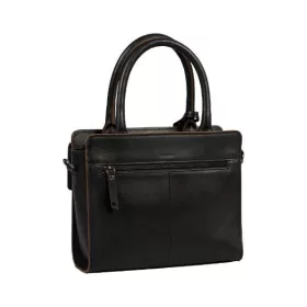    Burkely Soft Skylar malá hnedá kožená kabelka, taška cez rameno