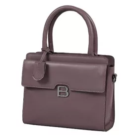    Burkely Soft Skylar malá hnedá kožená kabelka, taška cez rameno