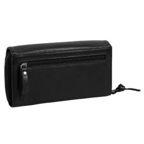    Burkely Antik Avery tmavohnedá dámska kožená peňaženka s RFID ochranou