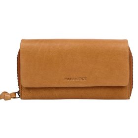    Burkely Antik Avery tmavohnedá dámska kožená peňaženka s RFID ochranou