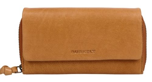  Burkely Antik Avery tmavohnedá dámska kožená peňaženka s RFID ochranou