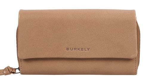  Burkely Antik Avery tmavohnedá dámska kožená peňaženka s RFID ochranou