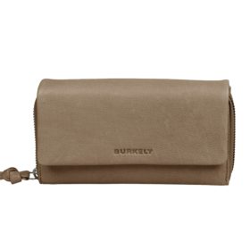    Burkely Antik Avery tmavohnedá dámska kožená peňaženka s RFID ochranou
