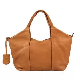    Burkely Cool Colbie béžová croco dámska kožená taška cez rameno, kabelka 27 x 20 cm