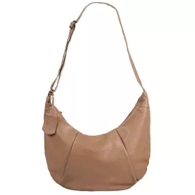    Burkely Cool Colbie béžová croco dámska kožená taška cez rameno, kabelka 27 x 20 cm