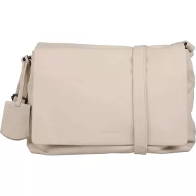    Béžová dámska kožená bočná kabelka Burkely Just Jolie, crossover 30 x 23 cm