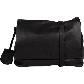    Čierna dámska bočná kožená taška Burkely Just Jolie, crossover 30 x 23 cm