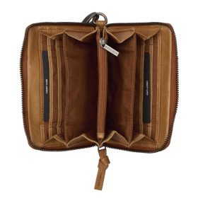    Hnedá kožená peňaženka Burkely Soft Skylar s RFID ochranou