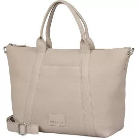    Burkely Soft Skylar hnedá dámska kožená taška cez rameno, taška na notebook 15,6"