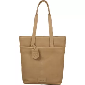    Burkely Soft Skylar hnedý dámsky kožený shopper, batoh 14"