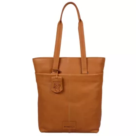  Burkely Vintage Lisa dámsky kožený koňak shopper