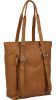  Burkely Vintage Lisa dámsky kožený koňak shopper