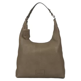    Dámska kožená kabelka Burkely Soft Skylar béžovej farby, taška cez rameno