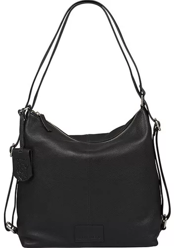  Burkely Soft Skylar hnedá dámska kožená taška cez rameno, ruksak