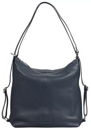  Burkely Soft Skylar hnedá dámska kožená taška cez rameno, ruksak