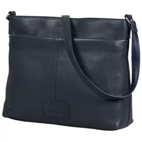    Burkely Soft Skylar sivobiela dámska bočná kožená kabelka crossbody