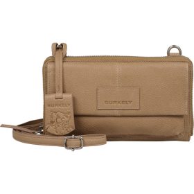    Kožený držiak na telefón Burkely Soft Skylar hnedý, bočná taška