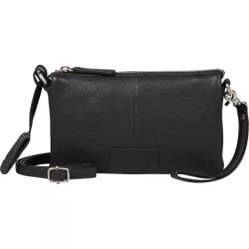    Kožená bočná taška Burkely Soft Skylar v čiernej farbe, crossbody
