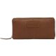  Hnedá kožená peňaženka Burkely Soft Skylar s RFID ochranou