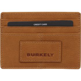    Puzdro na bankové karty Burkely SOFT SKYLAR z koňakovej kože, 10,5 × 8 cm