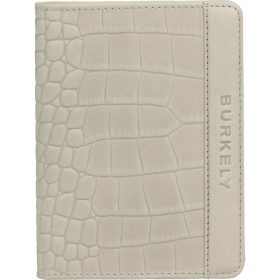    Kožený držiak na pilník Burkely CASUAL CAYLA, biely 14 × 11 cm