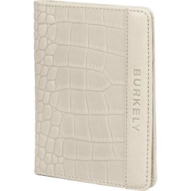    Kožený držiak na pilník Burkely CASUAL CAYLA, biely 14 × 11 cm