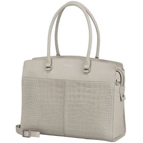    Burkely Cool Colbie čierna dámska kožená taška na notebook cez rameno 15,6" 40 x 33 cm