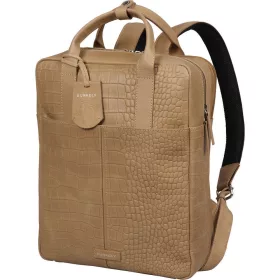    Burkely Cool Colbie béžový batoh z kroko kože s držiakom na notebook 14"