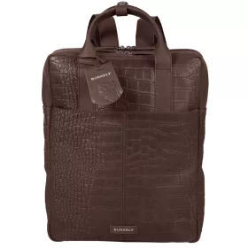    Burkely Cool Colbie koňakový hnedý ruksak z kroko kože s držiakom na notebook 14"