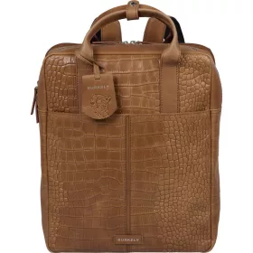    Burkely Cool Colbie koňakový hnedý ruksak z kroko kože s držiakom na notebook 14"