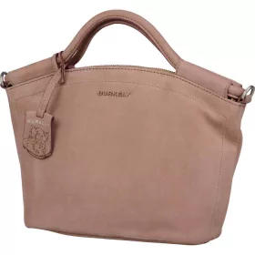    Burkely Still Selene svetlofialová nubuková dámska kožená kabelka, crossover 31 x 20 cm