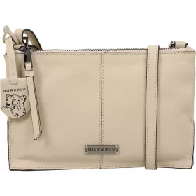    Burkely Mystic Maeve satchel béžová dámska kožená taška cez rameno